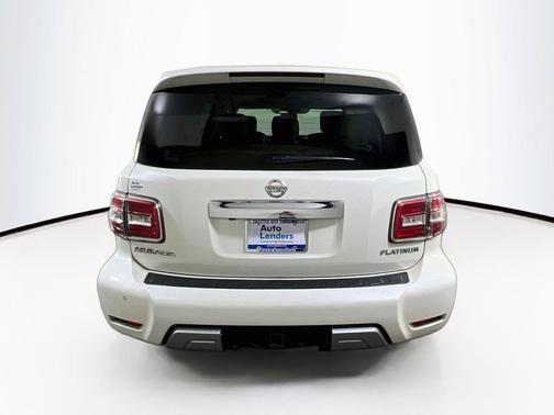 Pearl White 2018 Nissan Armada Platinum