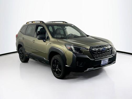 Autumn Green Metallic 2023 Subaru Forester Wilderness