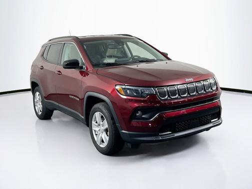 Velvet Red Pearlcoat 2022 Jeep Compass Latitude
