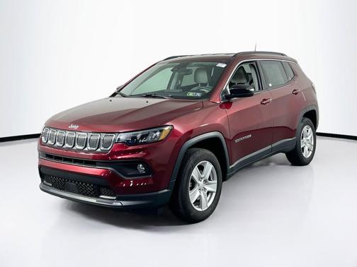 Velvet Red Pearlcoat 2022 Jeep Compass Latitude