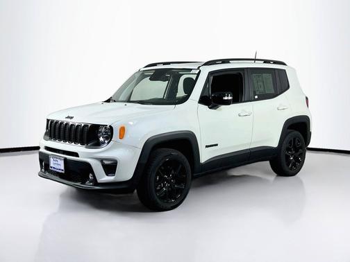 Alpine White Clearcoat 2023 Jeep Renegade Altitude