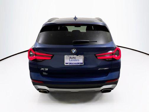 Phytonic Blue Metallic 2022 BMW X3 xDrive30i
