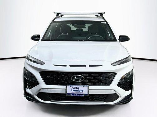 Lunar White 2023 Hyundai KONA N Line