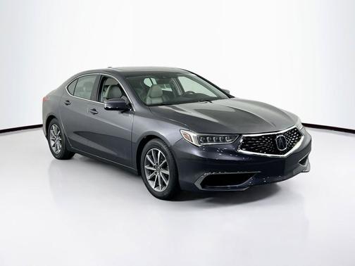 Fathom Blue Pearl 2018 Acura TLX Technology