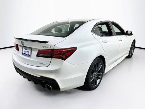 Platinum White Pearl 2019 Acura TLX Technology