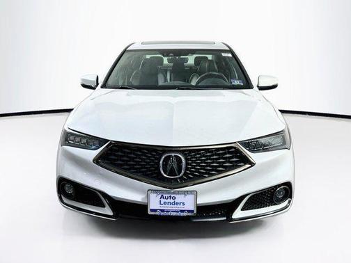 Platinum White Pearl 2019 Acura TLX Technology