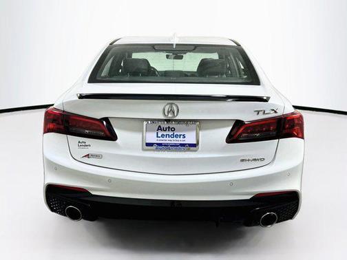 Platinum White Pearl 2019 Acura TLX Technology