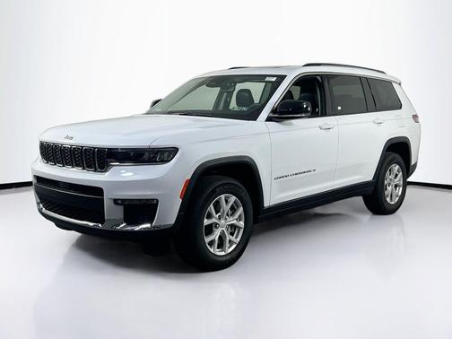 Bright White Clearcoat 2023 Jeep Grand Cherokee L Limited