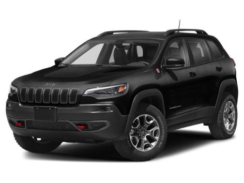 Diamond Black Crystal Pearlcoat 2022 Jeep Cherokee Trailhawk