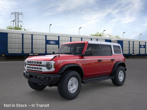 Ruby Red Metallic Tinted Clearcoat 2026 Ford Bronco Heritage Edition