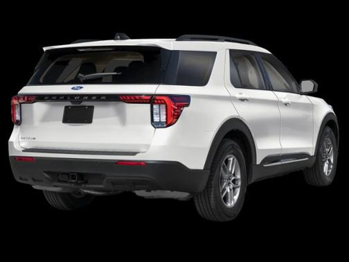 Space White Metallic 2026 Ford Explorer Active