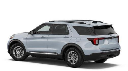 Space White Metallic 2026 Ford Explorer Active