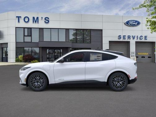 STAR WHITE MET TRI-COAT 2025 Ford Mustang Mach-E Premium