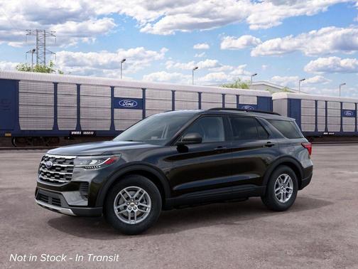 Agate Black Metallic 2027 Ford Explorer Active