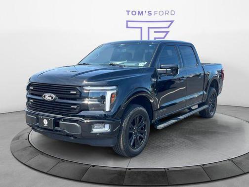 Agate Black Metallic 2025 Ford F-150 Platinum