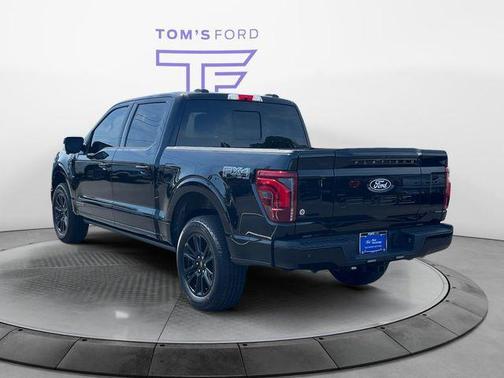 Agate Black Metallic 2025 Ford F-150 Platinum