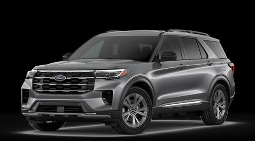 Carbonized Gray Metallic 2026 Ford Explorer Active