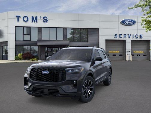 AGATE BLACK METALLIC 2026 Ford Explorer ST-Line