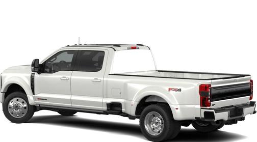 Star White Metallic Tri-Coat 2026 Ford F-450 Platinum