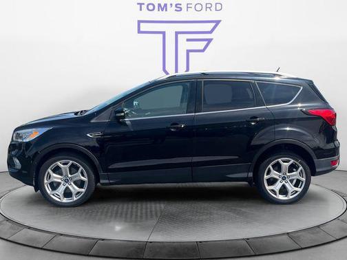 Black Metallic 2019 Ford Escape Titanium