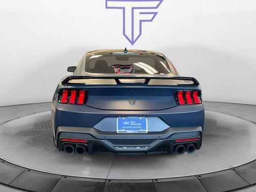 Shadow Black 2025 Ford Mustang Dark Horse Fastback