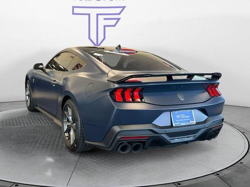 Shadow Black 2025 Ford Mustang Dark Horse Fastback