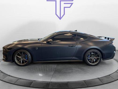 Shadow Black 2025 Ford Mustang Dark Horse Fastback