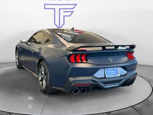 Shadow Black 2025 Ford Mustang Dark Horse Fastback