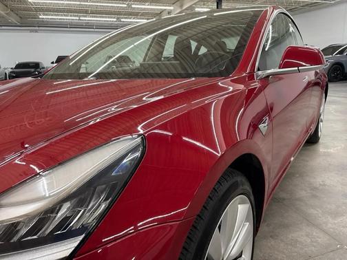 Red Multi-Coat 2018 Tesla Model 3 Long Range