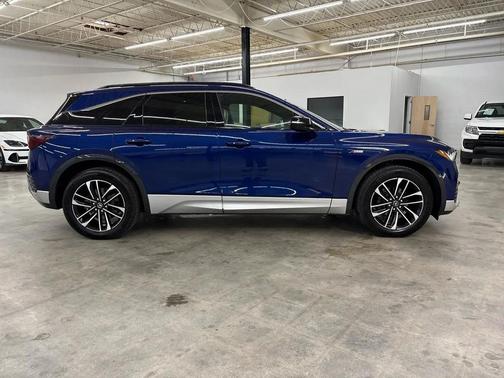 Blue Abyss Metallic 2024 Acura ZDX A-SPEC