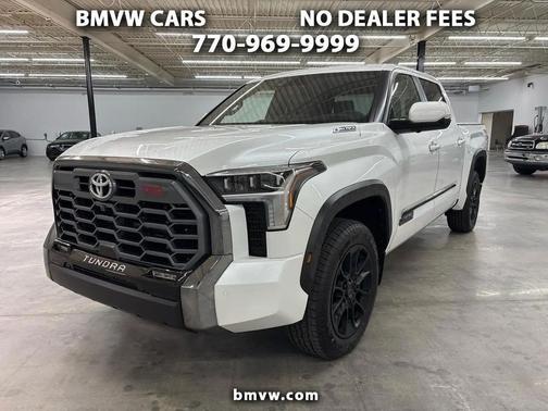 Wind Chill Pearl 2025 Toyota Tundra Hybrid Platinum