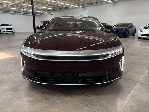 Burgundy 2024 Lucid Air Touring