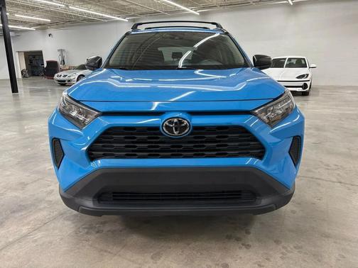 Blue Flame 2021 Toyota RAV4 LE