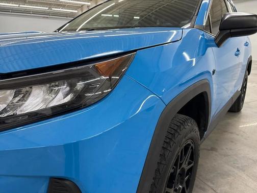 Blue Flame 2021 Toyota RAV4 LE