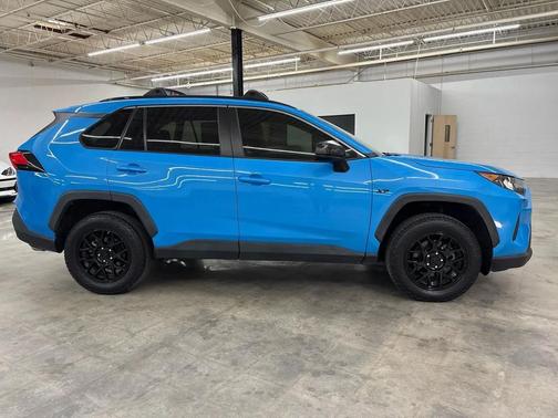 Blue Flame 2021 Toyota RAV4 LE