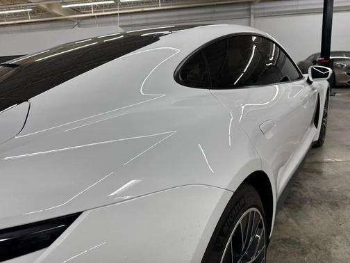 White 2022 Porsche Taycan RWD