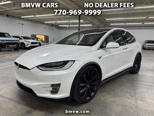Pearl White Multi-Coat 2018 Tesla Model X 75D