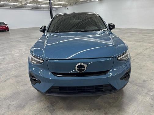 Fjord Blue Metallic 2023 Volvo C40 Recharge Pure Electric Twin Plus