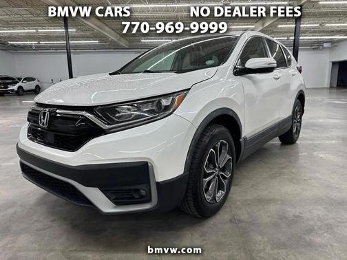 Platinum White Pearl 2020 Honda CR-V AWD EX