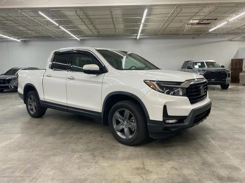 Platinum White Pearl 2022 Honda Ridgeline RTL-E