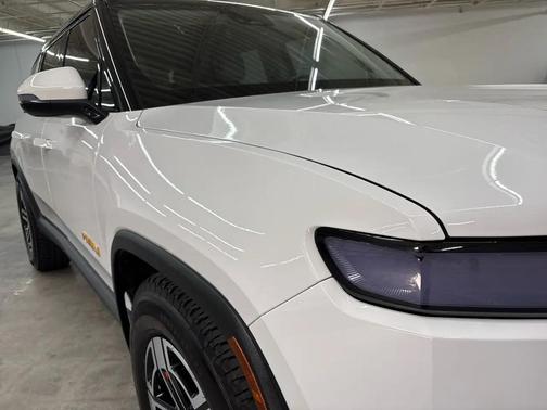 Glacier White 2023 Rivian R1S Adventure