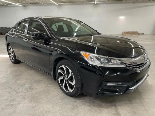 Black 2017 Honda Accord EX