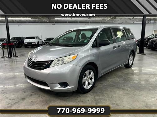 2012 Toyota Sienna 5dr 7-Pass Van I4 FWD (Natl)