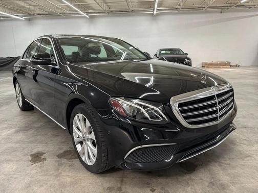 Black 2018 Mercedes-Benz E-Class E 300 RWD Sedan