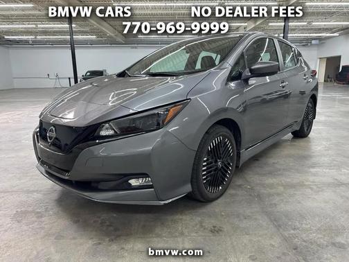 Gun Metallic 2025 Nissan Leaf SV PLUS