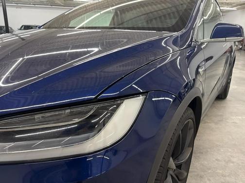 Blue 2018 Tesla Model X P100D AWD