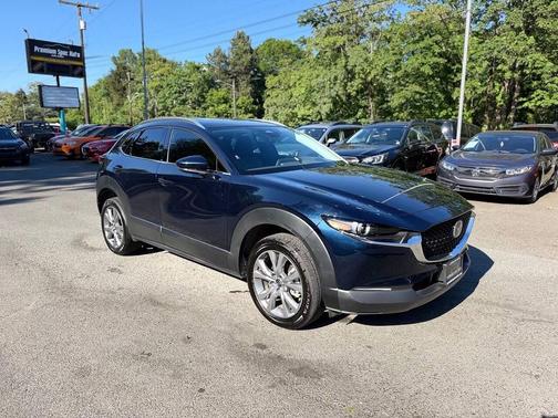 Deep Crystal Blue Mica 2024 Mazda CX-30 2.5 S Premium Package
