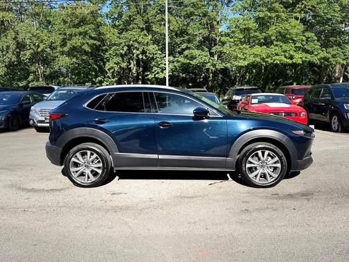 Deep Crystal Blue Mica 2024 Mazda CX-30 2.5 S Premium Package