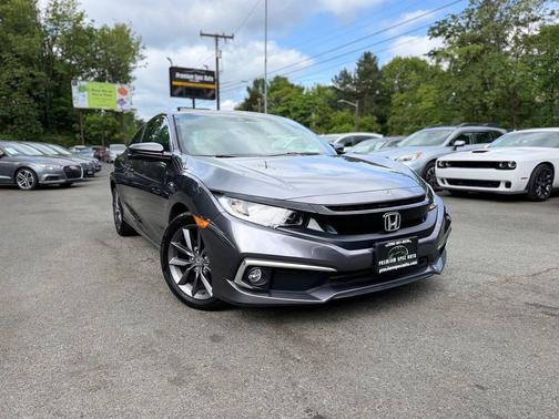 Modern Steel Metallic 2020 Honda Civic EX