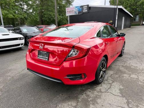Red 2016 Honda Civic LX